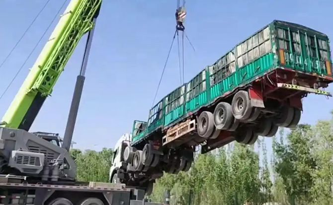 定陶区道路脱困救援案例